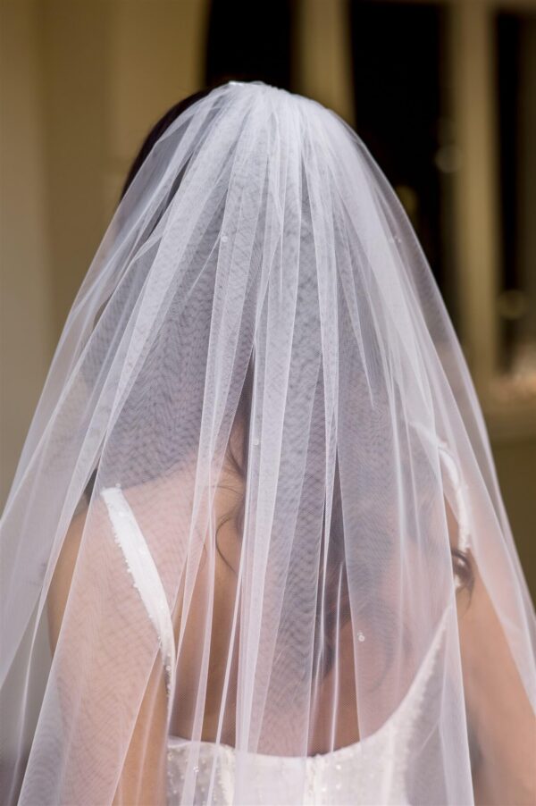 Crystal Wedding Veil by Dreamtime Designs