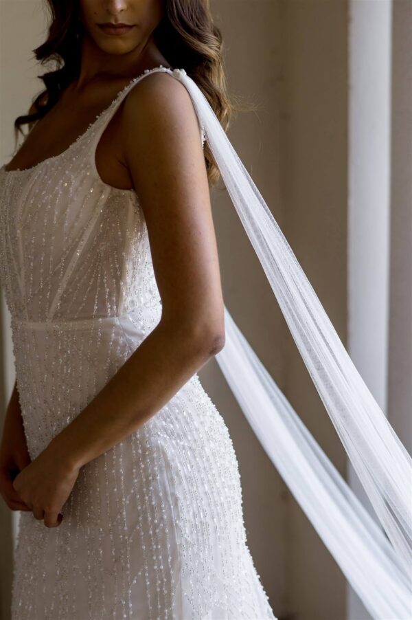 Silk Tulle Wedding Wings by Dreamtime Designs